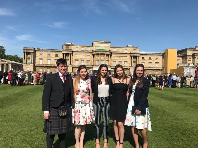 DofE Gold at Buckingham Palace