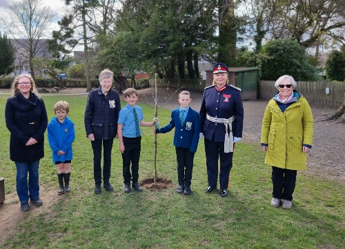 Lomond Pupils Join Queen’s Green Canopy Jubilee Project
