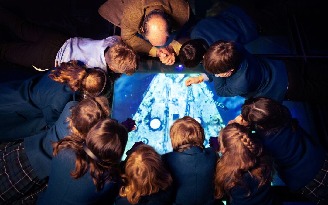 Pupils Meet Oceanographer Who Discovered Titanic