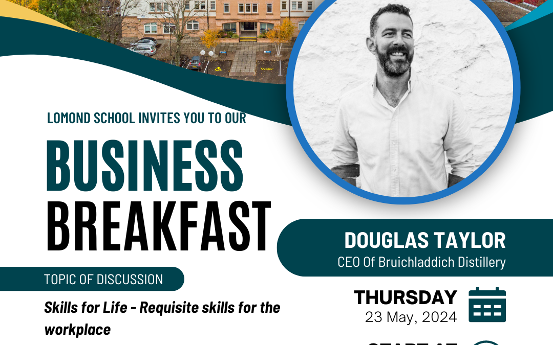 Register for our Business Breakfast with Douglas Taylor