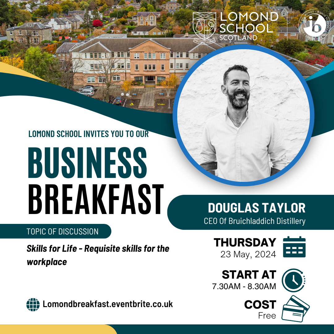 Register for our Business Breakfast with Douglas Taylor
